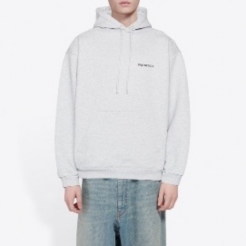 バレンシアガバレンシアガユニセックスオーバーサイズフーディl0827グレー