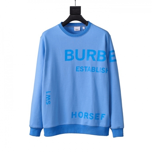バーバリーバーバリーメンズカジュアルコットンポロスウェットシャツr03158ブルー