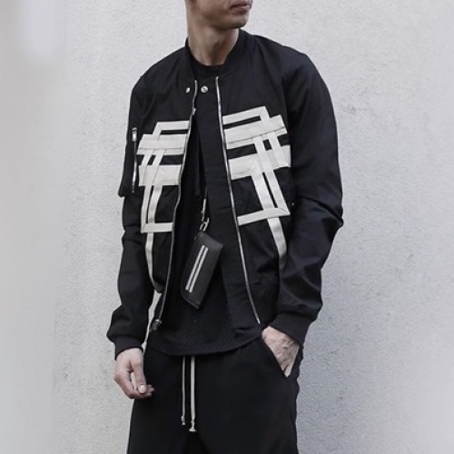 リックオウエンスリックオウエンスメンズカジュアルジャケットc0077ブラック