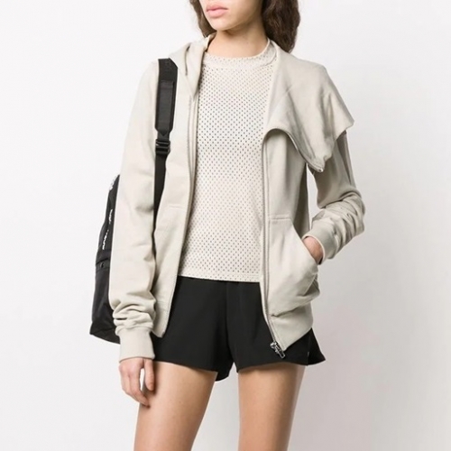 -リックオウエンスレディースジップアップフーディc82