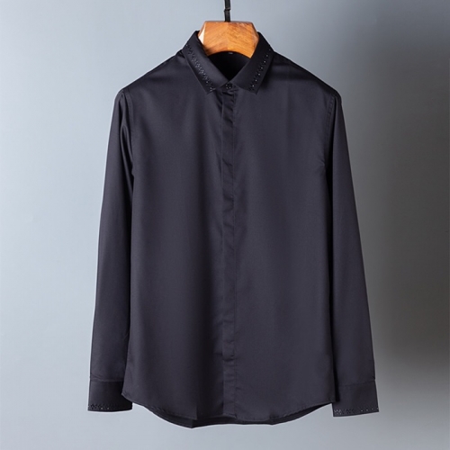 ディオールディオールメンズクラシックシャツo0892ブラック