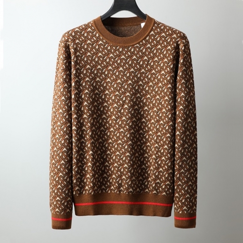 バーバリーバーバリーメンズカジュアルセーターr03169.ブラウン