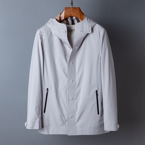 バーバリーバーバリーメンズクラシックカジュアルジャケットr03177グレー