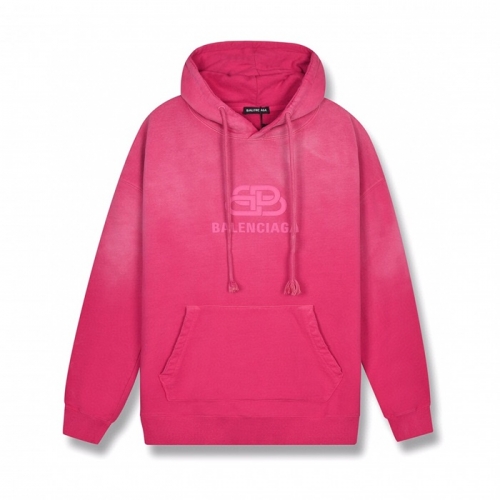 バレンシアガバレンシアガユニセックスコットンフーディl0845ピンク