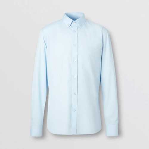 バーバリーバーバリーメンズヴィンテージベーシックシャツr03181ブルー