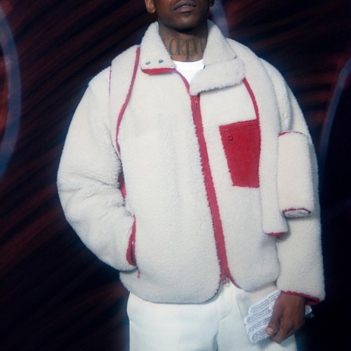 ルイヴィトンルイヴィトンメンズミンクジャケットu02345ホワイト