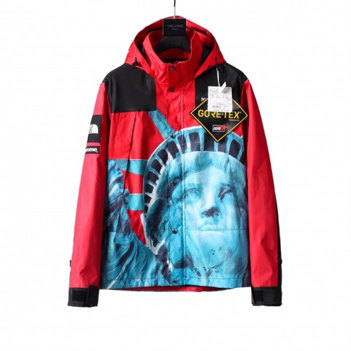 ザノースフェイスメンズカジュアルダックダウンジャケットr0158レッド