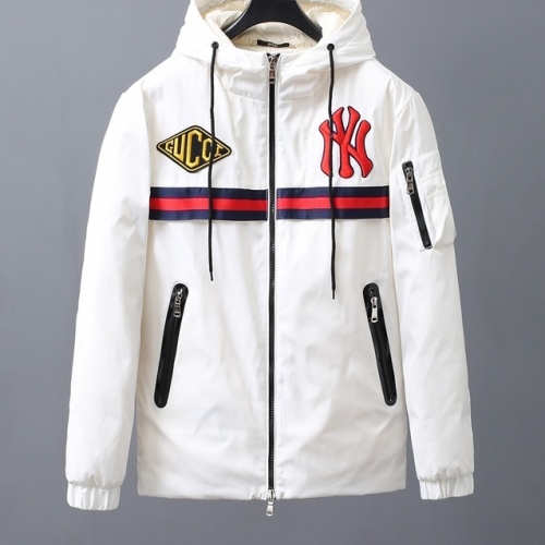 グッチグッチメンズカジュアルダックダウンパディングc03141ホワイト