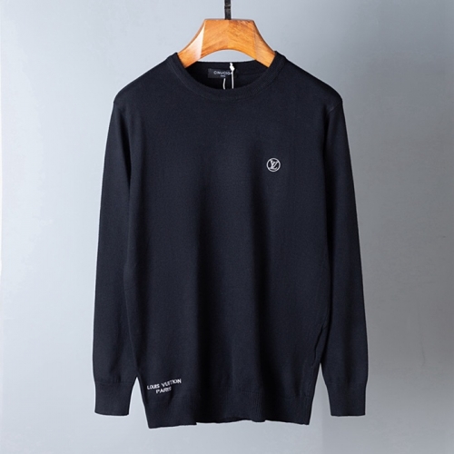 ルイヴィトンルイヴィトンメンズカジュアルセーターu02350ブラック