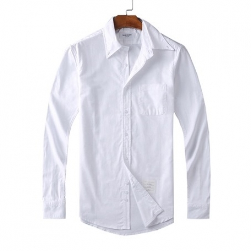 トムブラウントムブラウンメンズストラップコットンシャツm01052.ホワイト