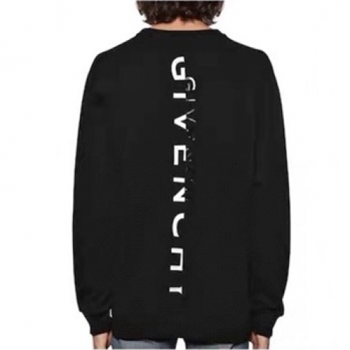 ジバンシィ--ジバンシィメンズカジュアルコットンスウェットシャツv0455.ブラック