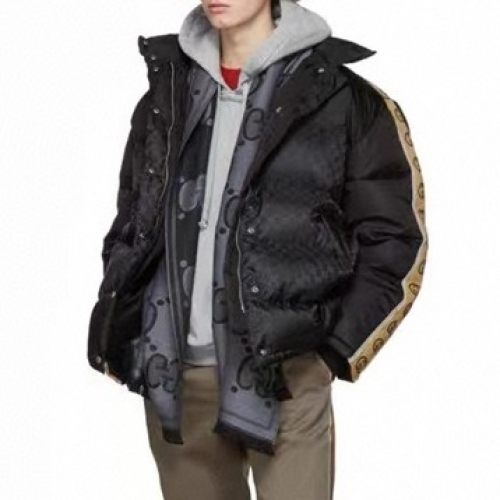 グッチグッチメンズカジュアルダウンパディングc03151.ブラック