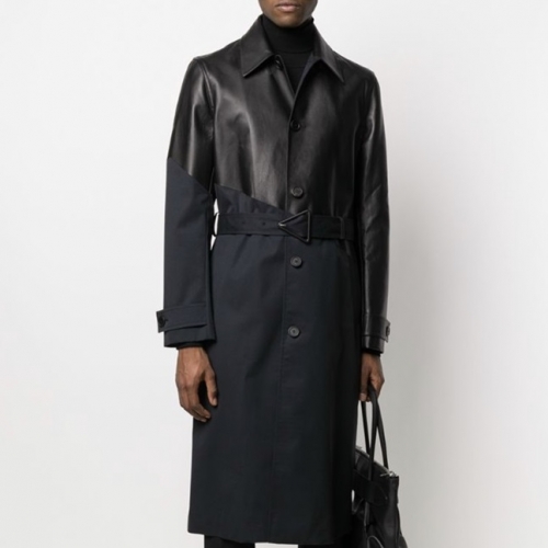 ボッテガヴェネタボッテガヴェネタメンズカジュアルトレンチコートt0105ネイビー