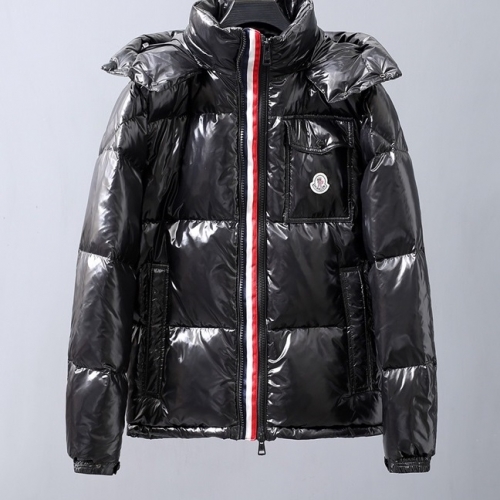 モンクレールモンクレールメンズパッチモダンダックダウンパディングc01929ブラック