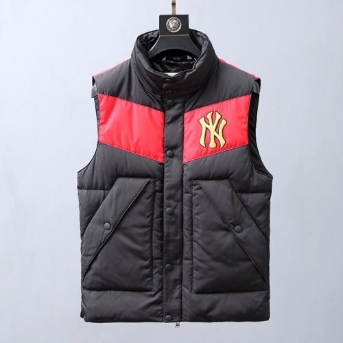 グッチグッチメンズパッチモダンダックダウンパディングベストc03155ブラック