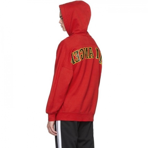 パームエンジェルスパームエンジェルスユニセックスコットンフーディm0241.レッド