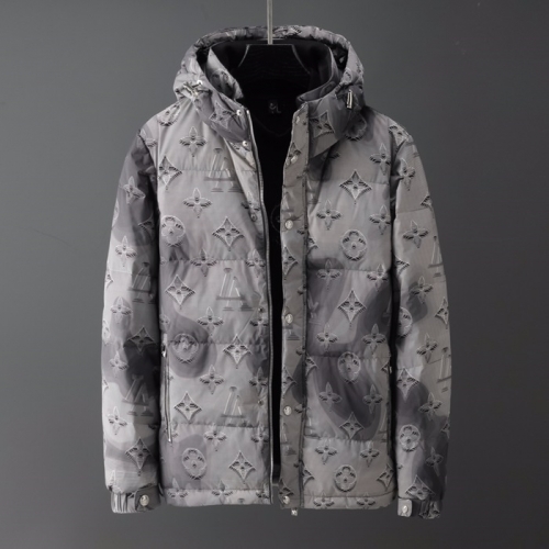 ルイヴィトンルイヴィトンメンズカジュアル両面ジャケットu02377グレー