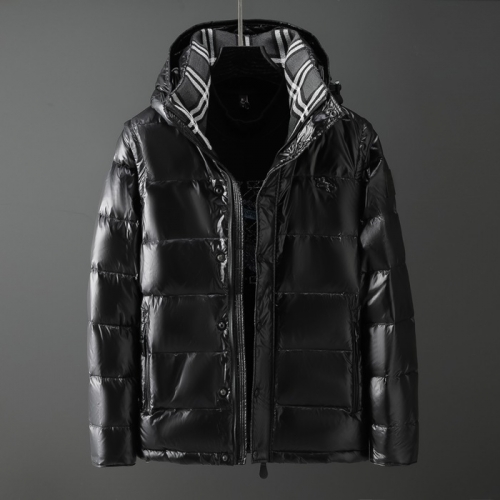 バーバリーバーバリーメンズカジュアルダックダウンパディングr02076ブラック