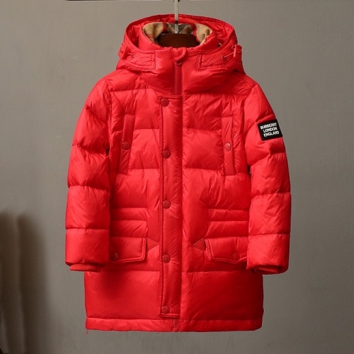 バーバリーバーバリーKidsカジュアルダックダウンパディングr03291レッド