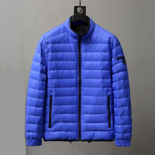 プラダプラダメンズカジュアルダックダウンパディングa01176ブルー