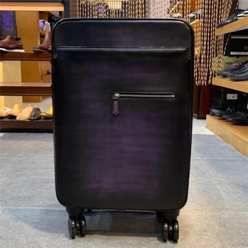 ベルルッティベルルッティカスタム級ニノGMレザーキャリーバッグ,20,B0002,ブラック