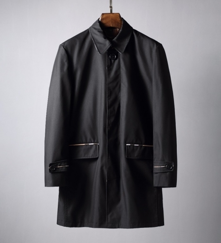 バーバリーバーバリーメンズヴィンテージコットントレンチコートr03302ブラック