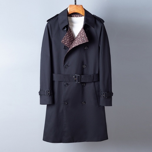 バーバリーバーバリーメンズヴィンテージコットントレンチコートr03304ネイビー