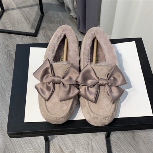 'アグレディースウールローファーシューズ,,S0082,ピンク