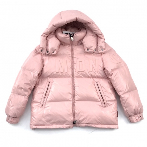モンクレールモンクレールレディースパッチモダンダックダウンパディングc01959ピンク
