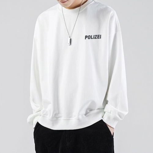 ヴェトモンヴェトモンユニセックスプリント長袖Tシャツt0115ホワイト