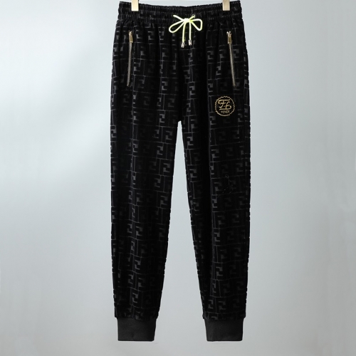 ェンディェンディメンズカジュアルイニシャルカジュアルトレーニングパンツn0870ブラック