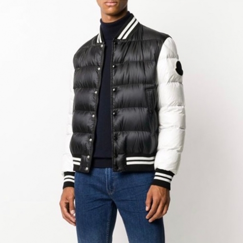 モンクレールモンクレールメンズパッチモダンダックダウンパディングc01972ブラック