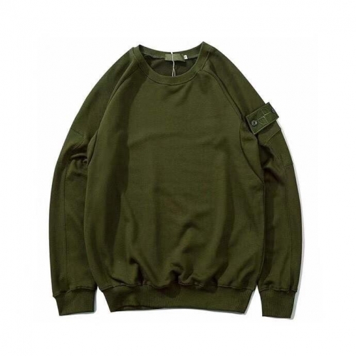 ストーンアイランド--ストーンアイランドメンズコットンスウェットシャツo0286.カーキ