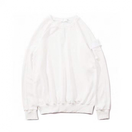 ストーンアイランド--ストーンアイランドメンズコットンスウェットシャツo0287.ホワイト