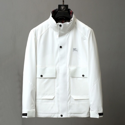 バーバリーバーバリーメンズカジュアルダウンジャケットr03352ホワイト