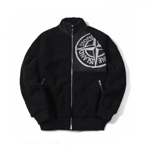 ストーンアイランドメンズベーシックカジュアルジャケットo0288ブラック