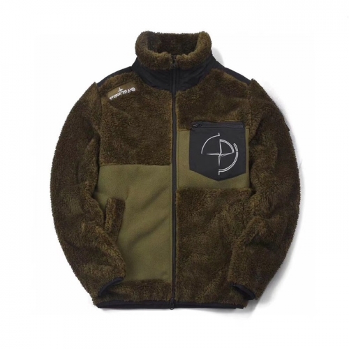 ストーンアイランドメンズベーシックカジュアルジャケットo0290カーキ