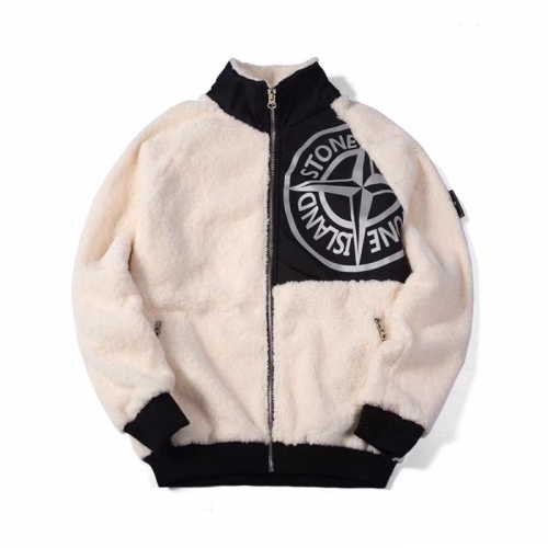 ストーンアイランドメンズベーシックカジュアルジャケットo0289アイボリー