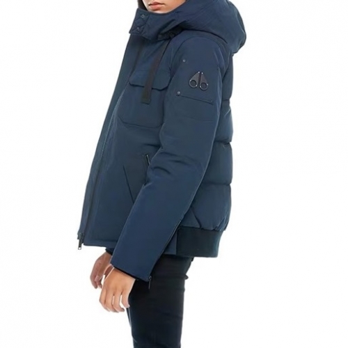 ムースナックルズレディースダックダウンパディングo0100ブルー