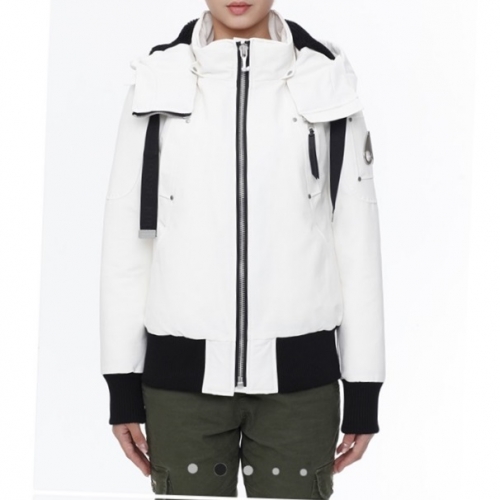 ムースナックルズレディースダックダウンパディングo0103ホワイト