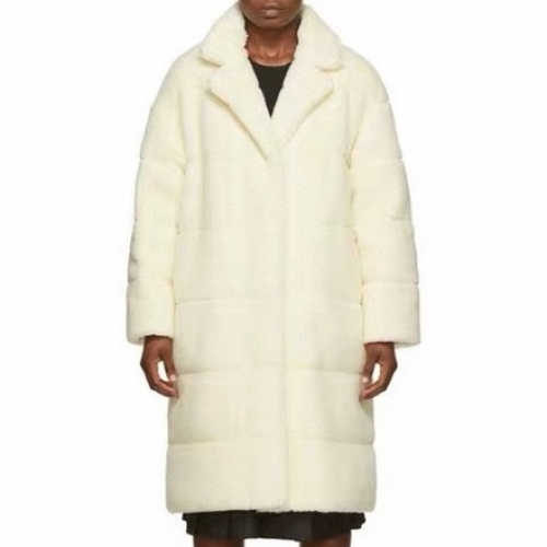 モンクレールレディースカジュアルグースダウントレンチコートc01983ホワイト