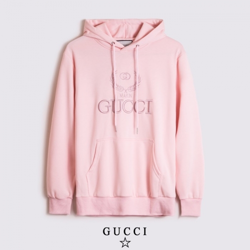グッチグッチユニセックスカジュアルオーバーサイズコットンフーディc03192.ピンク