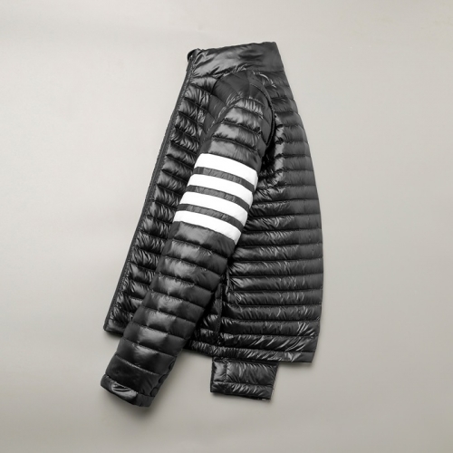 トムブラウンメンズクラシックダウンパディングo01094ブラック