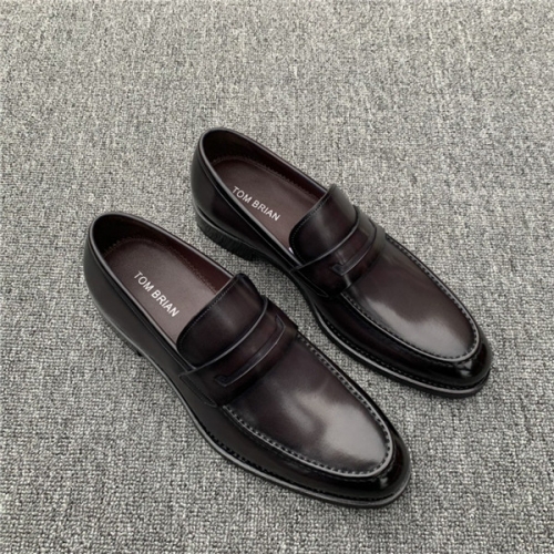 トムブラウンメンズレザーオックスフォードシューズ,(240-275),S0033,ブラウン