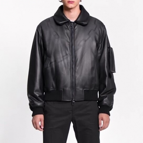 ルイヴィトンルイヴィトンメンズレザージャケットu02410ブラック