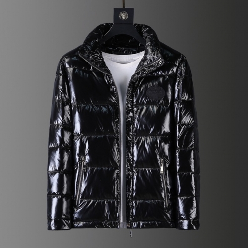 モンクレールモンクレールメンズパッチモダンダックダウンパディングc01989ブラック