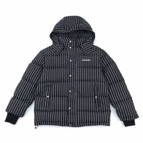 バレンシアガバレンシアガメンズダックダウンパディングl0872.ブラック