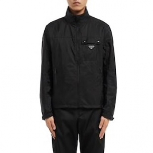 プラダプラダメンズカジュアルジャケットa01191.ブラック