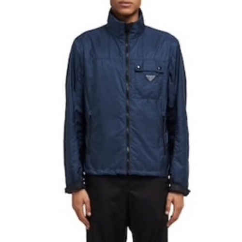 プラダプラダメンズカジュアルジャケットa01192.ブルー