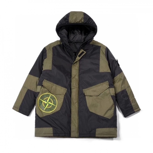 ストーンアイランドメンズベーシックカジュアルジャケットo0292.カーキ